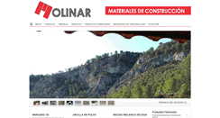 Desktop Screenshot of ceramicadelmolinar.com